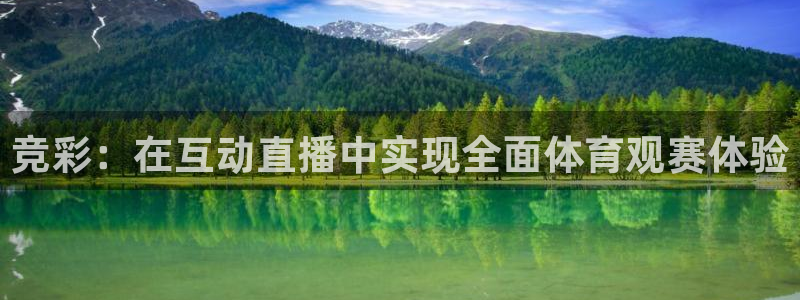 黑白体育直播吧：竞彩：在互动直播中实现全面体育观赛体验