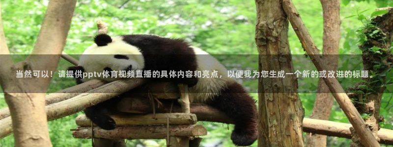 黑白直播篮球nba：当然可以！请提供pptv体育视频直播的具体内容和亮点，以便我为您生成一个新的或改进的标题。