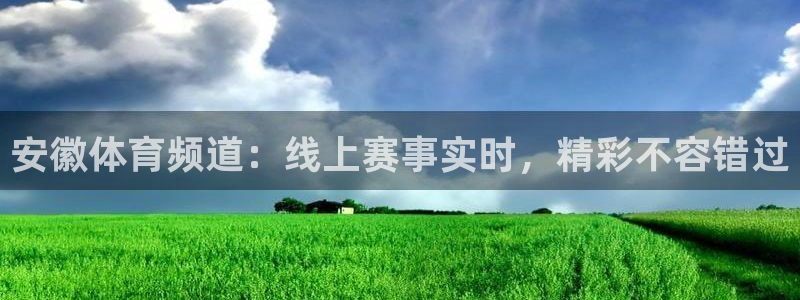 黑白直播间：安徽体育频道：线上赛事实时，精彩不容错过